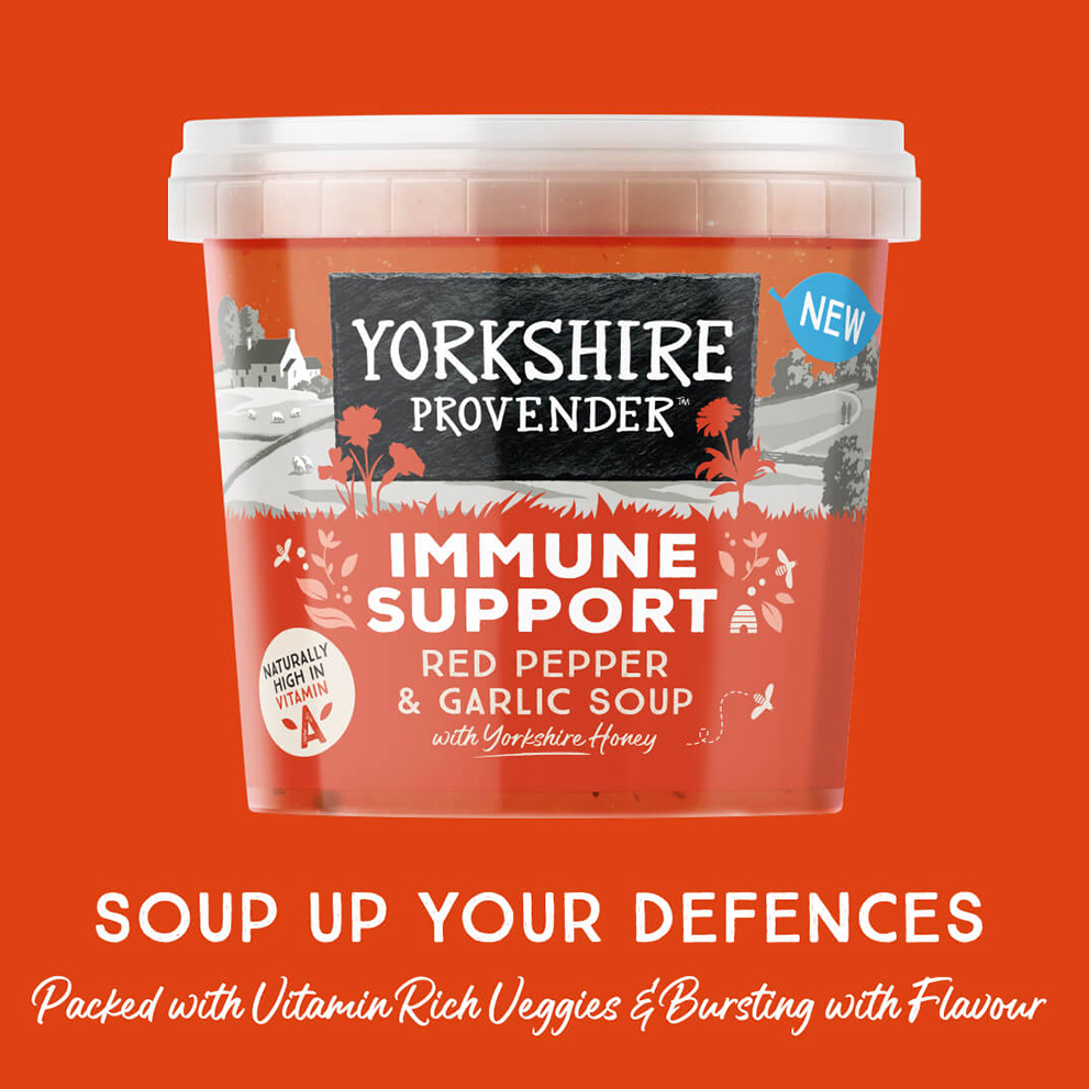 Immune Support Red Pepper & Garlic Soup